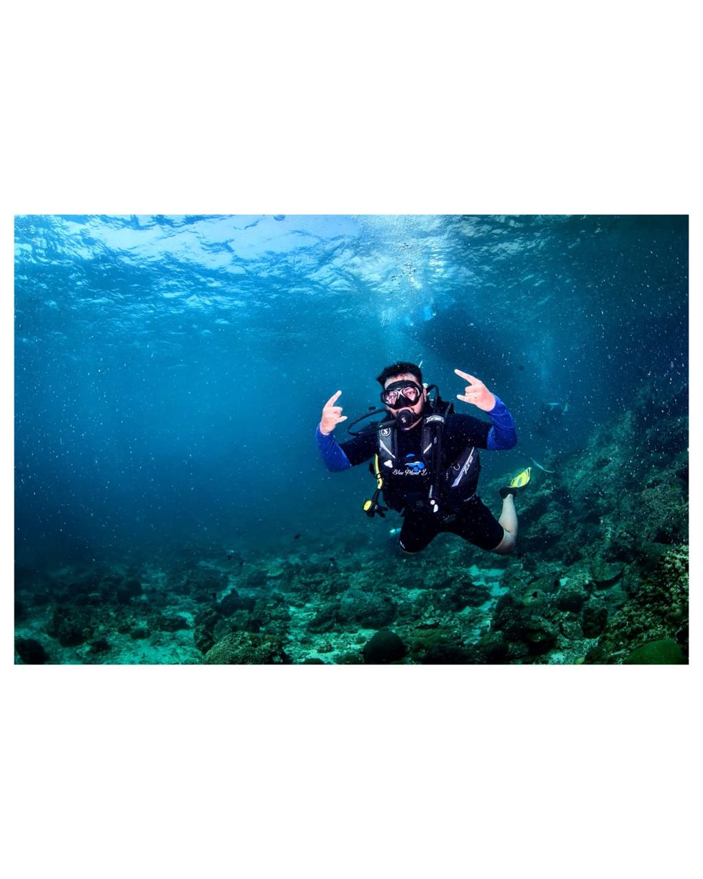 Scuba diving scene 1